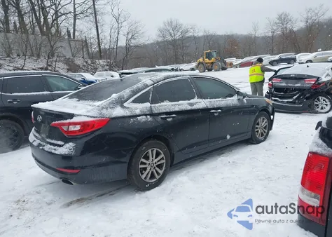 2015 Hyundai Sonata Se from USA, damaged, VIN 5NPE24AF4FH251819